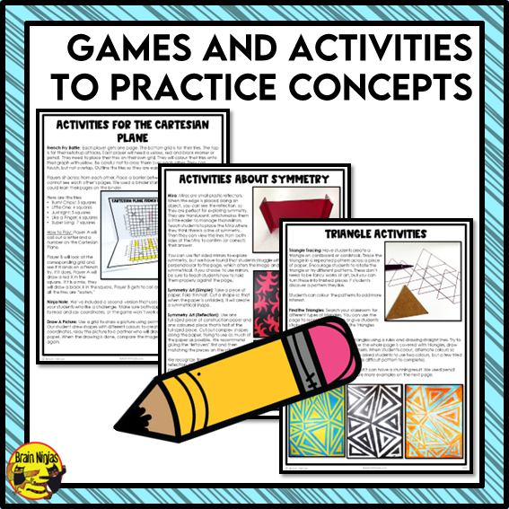 Geometry Interactive Math Unit | Paper | Grade 5 Grade 6