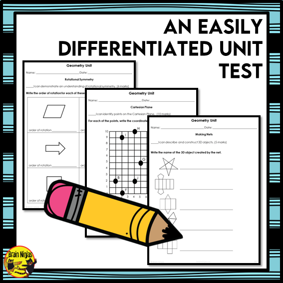 Geometry Interactive Math Unit | Paper | Grade 4 Grade 5