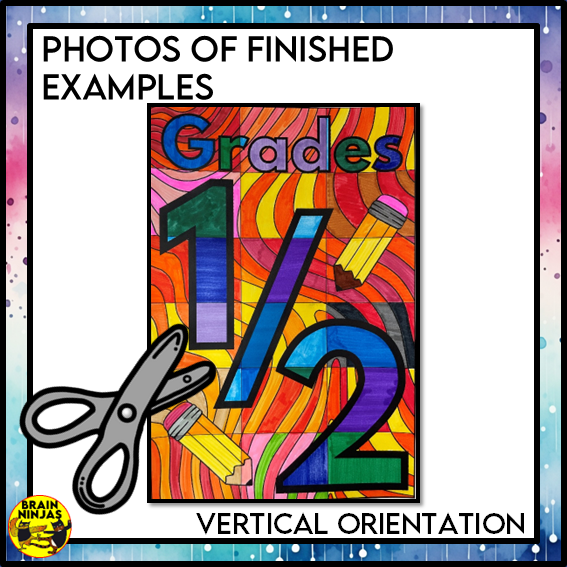 Grade 1 and 2 Combined Classroom Collaborative Poster | Paper