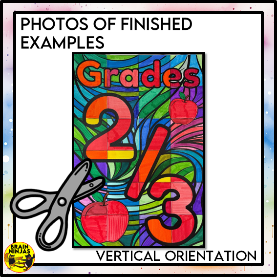 Grade 2 and 3 Combined Classroom Collaborative Poster | Paper