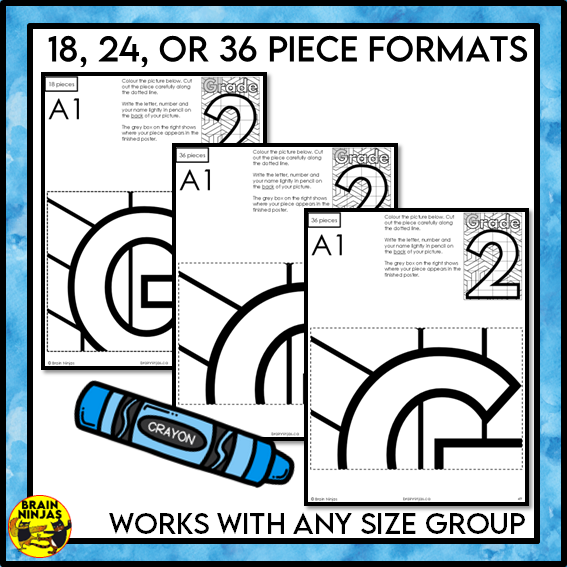 Grade 2 Classroom Collaborative Poster | Paper