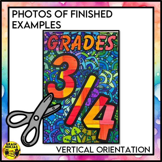 Grade 3 and 4 Combined Classroom Collaborative Poster | Paper