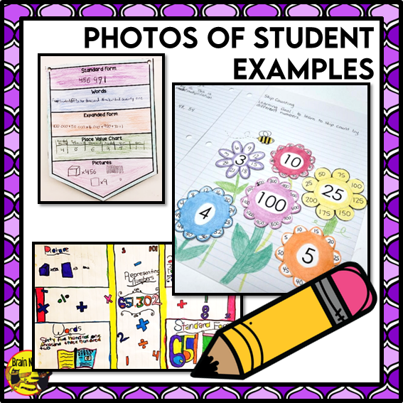 Year Long Math Interactive Math Unit Bundle | Paper | Grade 3