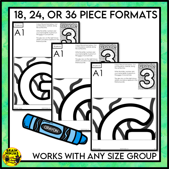 Grade 3 Classroom Collaborative Poster | Paper