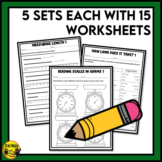 Saskatchewan Aligned Time and Measurement Math Worksheets Bundle | Paper | Grade 3