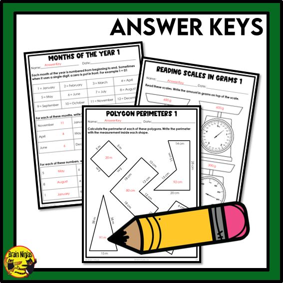 Saskatchewan Aligned Time and Measurement Math Worksheets Bundle | Paper | Grade 3