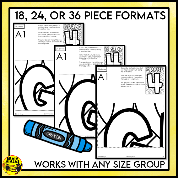 Grade 4 Classroom Collaborative Poster | Paper