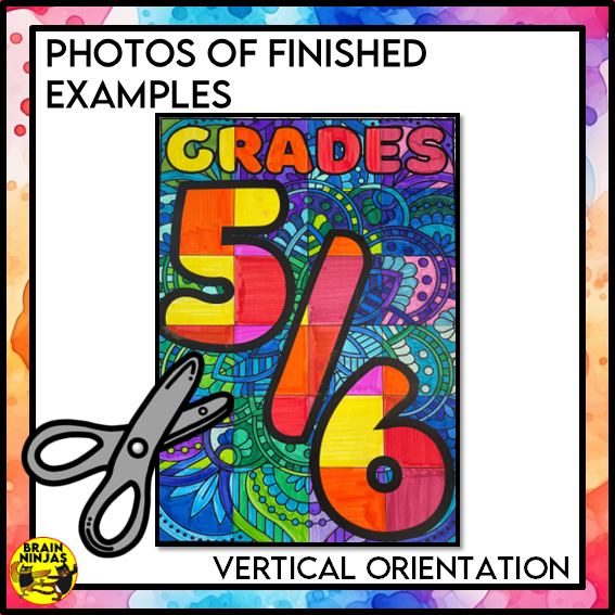 Grade 5 and 6 Combined Classroom Collaborative Poster | Paper
