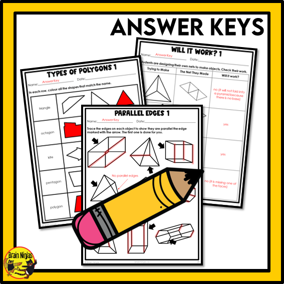 British Columbia Aligned Geometry Math Worksheets Bundle | Paper | Grade 5