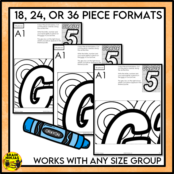 Grade 5 Classroom Collaborative Poster | Paper