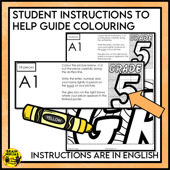 Grade 5 Classroom Collaborative Poster | Paper