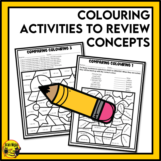 British Columbia Aligned Number Math Worksheets Bundle | Paper | Grade 6