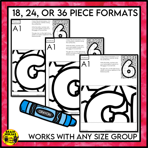 Grade 6 Classroom Collaborative Poster | Paper