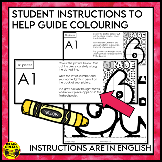 Grade 6 Classroom Collaborative Poster | Paper