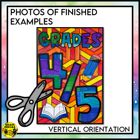 Grade 4 and 5 Combined Classroom Collaborative Poster | Paper