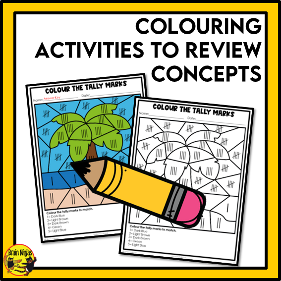 British Columbia Aligned Statistics and Graphing Math Worksheets Bundle | Paper | Grade 3