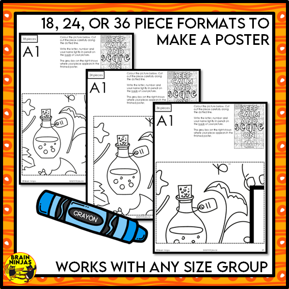 Halloween Activity Bundle | Paper and Digital