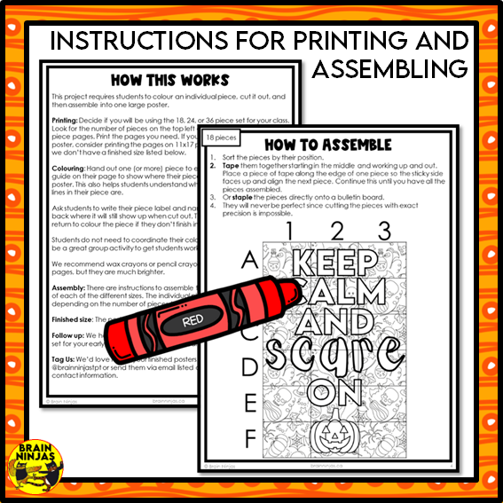 Halloween Activity Bundle | Paper and Digital