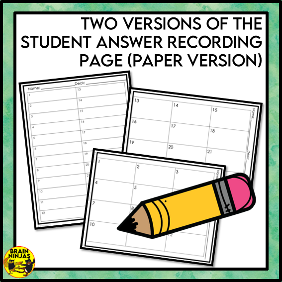 Homophones Task Cards Set 2 | Paper and Digital
