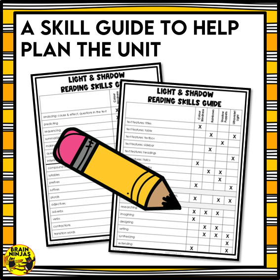 Light Science Reading Comprehension Activities | Paper and Digital