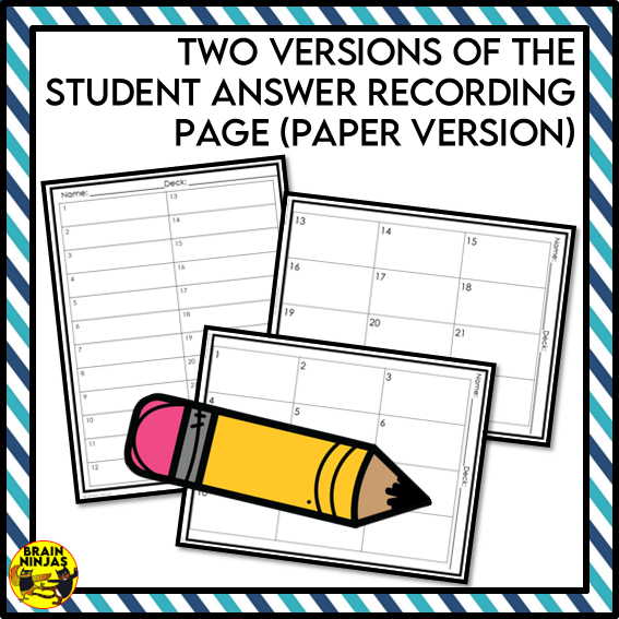 Long Multiplication Math Task Cards | Paper and Digital