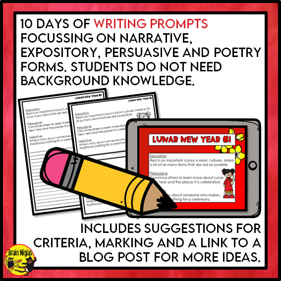 Lunar New Year Activity Bundle | Paper and Digital