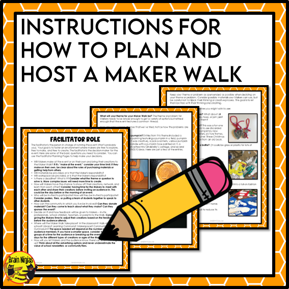 Makerspace Activity | Host a Maker Walk | Paper