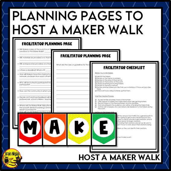 Makerspace Activity Bundle | Paper and Digital