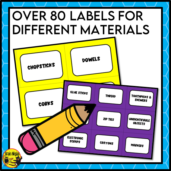 Makerspace Label Set | Paper