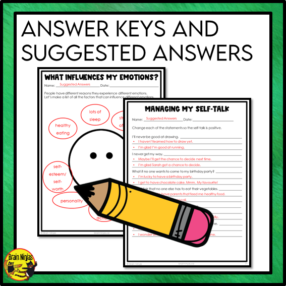 Managing Feelings | Social Emotional Learning | Health and Wellness Unit | Paper and Digital | Grades 1 to 3