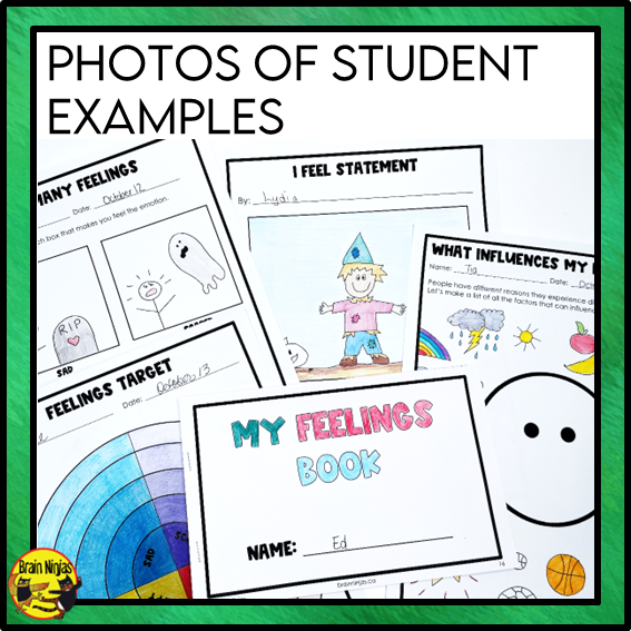 Managing Feelings | Social Emotional Learning | Health and Wellness Unit | Paper and Digital | Grades 1 to 3