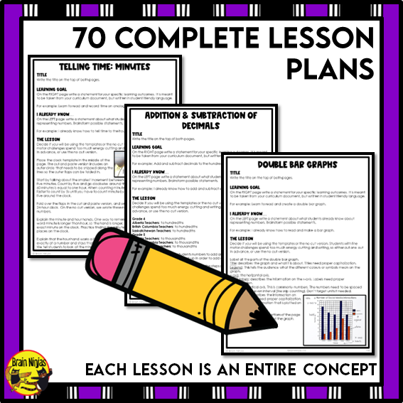 Year Long Math Interactive Math Unit Bundle | Paper | Grade 4 Grade 5