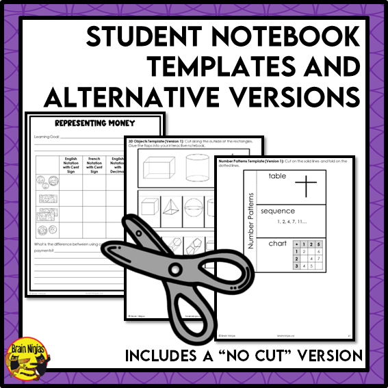 Year Long Math Interactive Math Unit Bundle | Paper | Grade 5