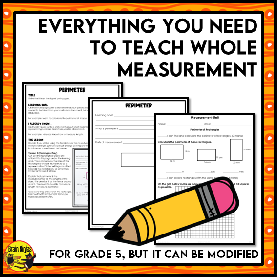 Measurement Interactive Math Unit | Paper | Grade 5