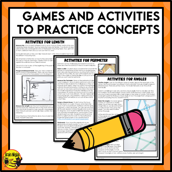 Measurement Interactive Math Unit | Paper | Grade 6