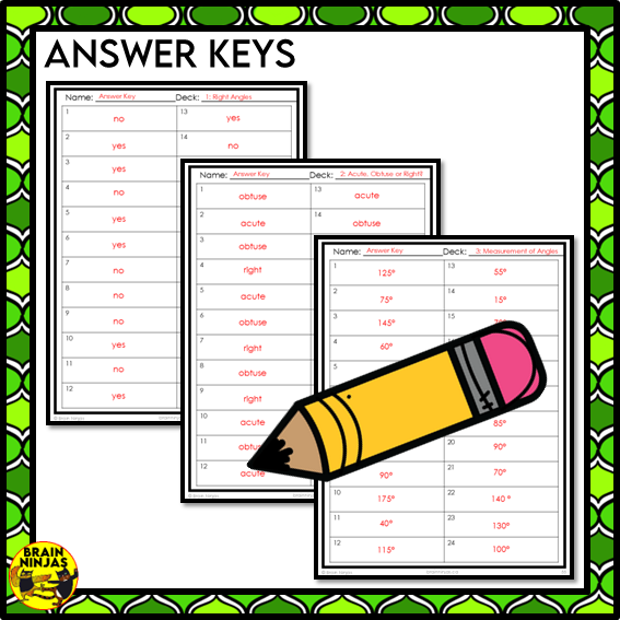 Measuring Angles to 180 Degrees Task Cards | Paper and Digital