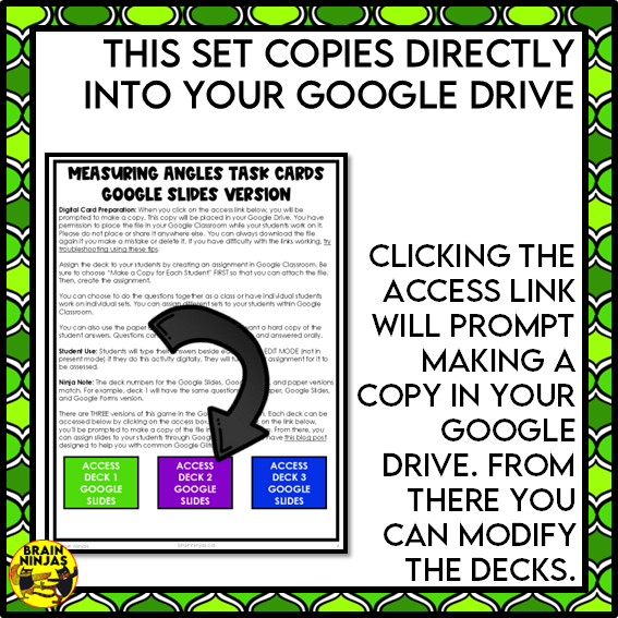Measuring Angles to 180 Degrees Task Cards | Paper and Digital