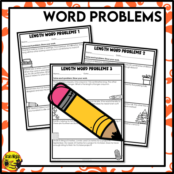 Length Math Worksheets | Paper | Metric Units