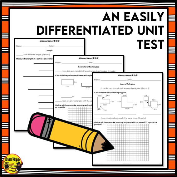 Measurement Interactive Math Unit | Paper | Grade 4