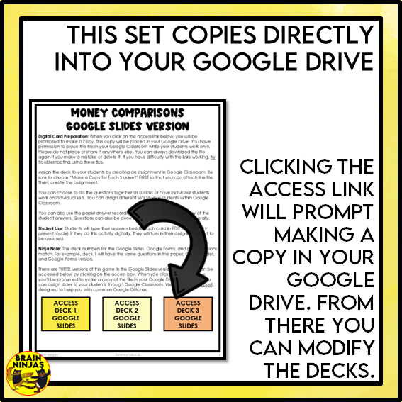 Canadian Money Comparisons Task Cards | Paper and Digital