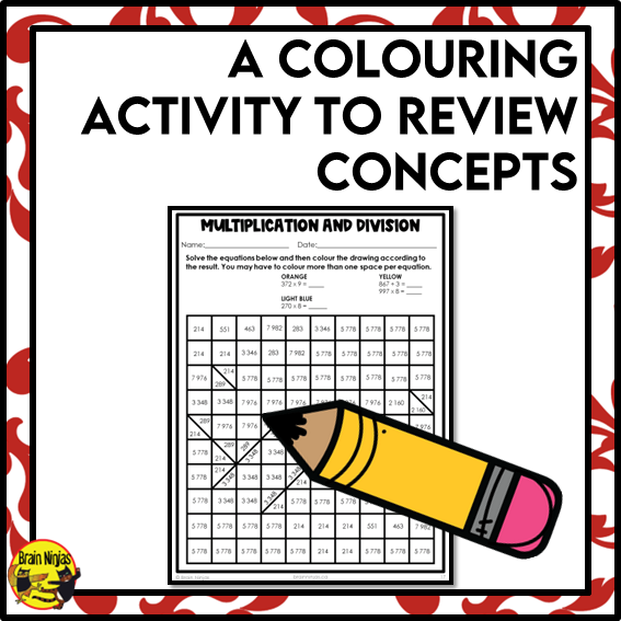 Multiplication and Division Math Worksheets | 3 by 1 digit without remainders | Paper