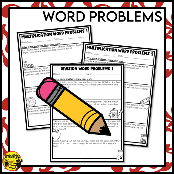 Multiplication and Division Within 25 Math Worksheets | Paper | Grade 3