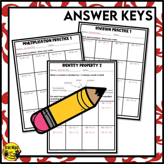 Multiplication and Division Within 100 Math Worksheets | Paper | Grade 3