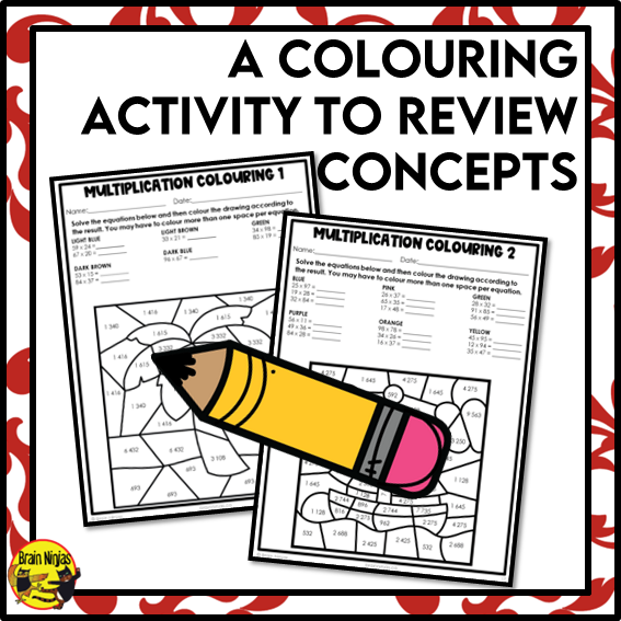 Multiplication Math Worksheets | 2 by 2 Digits | Paper