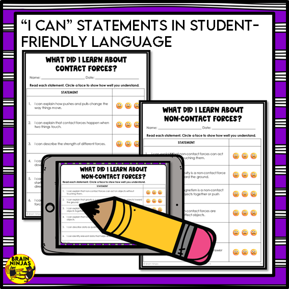 Non-Contact Forces Lessons and Activities with Gravity and Magentism | Paper and Digital