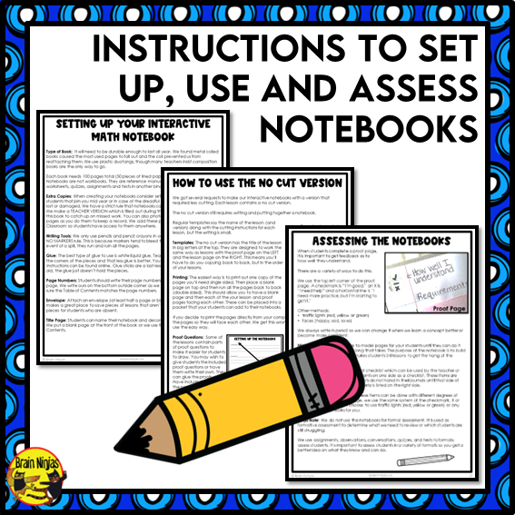 Numbers and Integers Interactive Math Unit | Paper | Grade 6