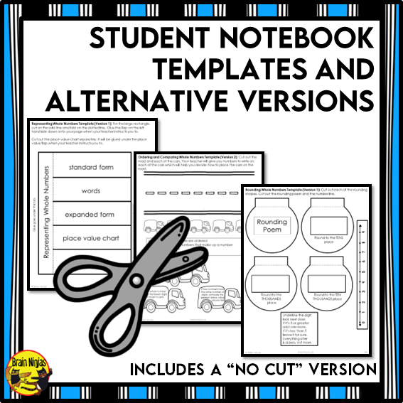 Number Interactive Math Unit | Paper | Grade 4 Grade 5