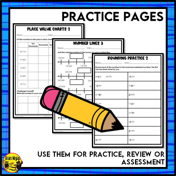 Number Concepts Interactive Math Unit | Paper | Grade 4