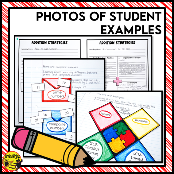 Number Operations Interactive Math Unit | Paper | Grade 5 Grade 6