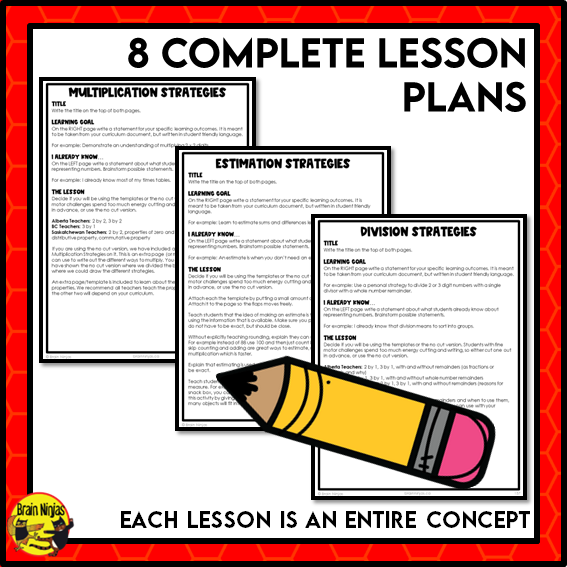 Number Operations Interactive Math Unit | Paper | Grade 5